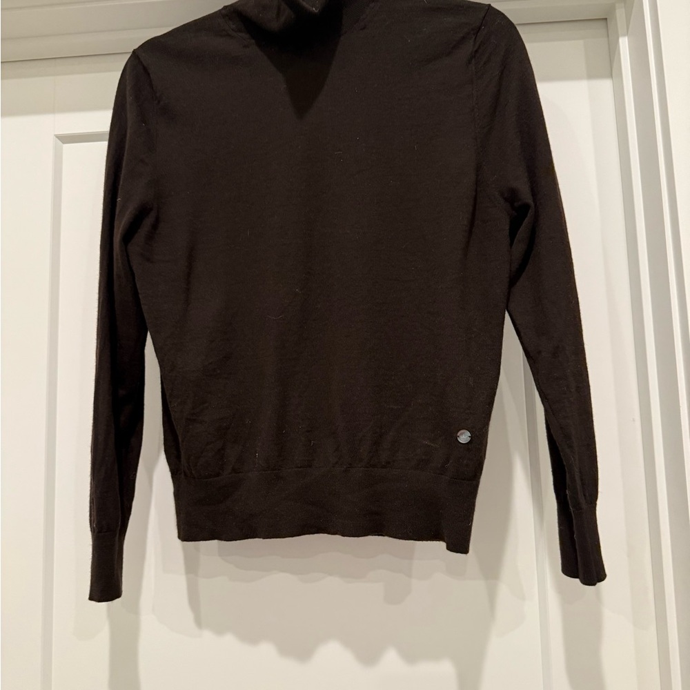 Peter Millar women’s merino wool, brown Turtleneck Sweater